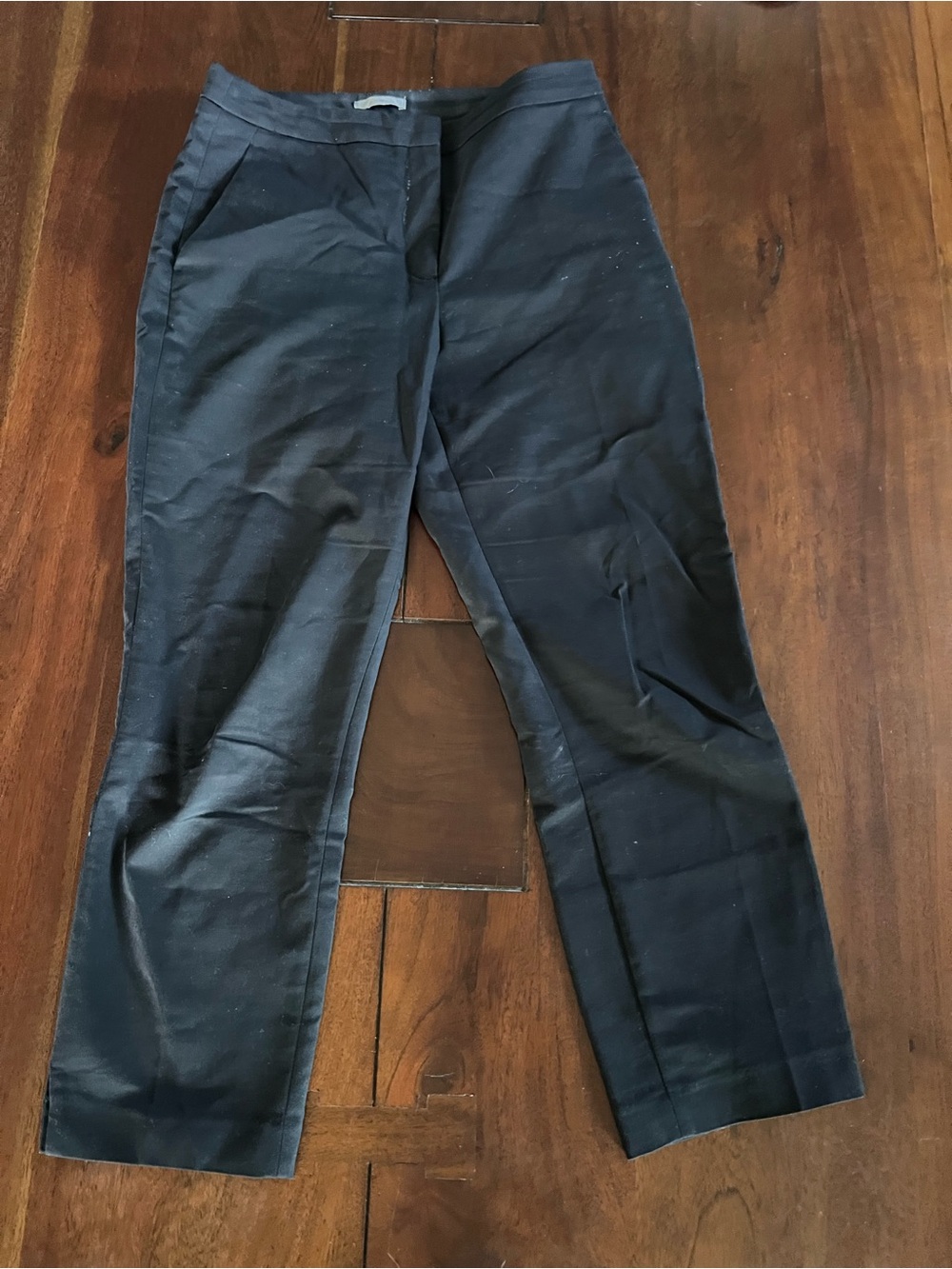 Women’s Black H&M Trouser | Medium | Ankle Length | Cotton Blend
